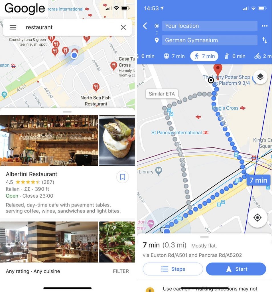 Apple Maps Vs Google Maps