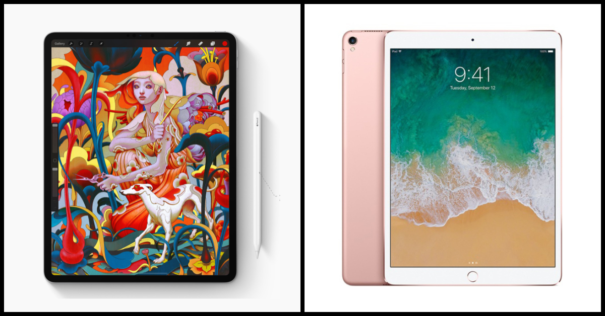 New iPad Pro 2018 vs iPad Pro 2017