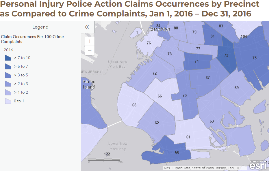 geolocations to reveal crime hotspots