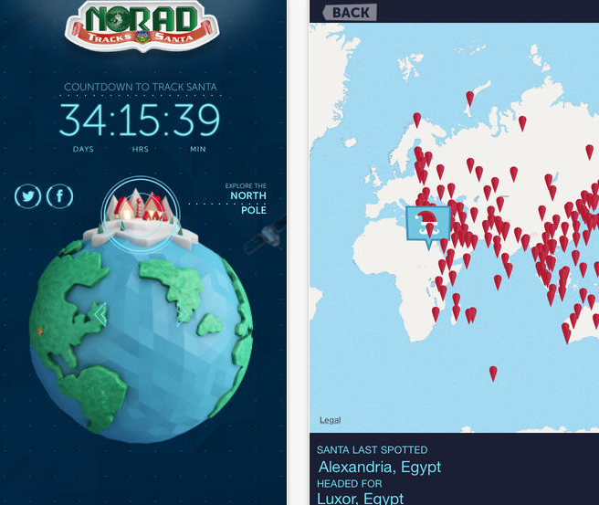 NORAD Tracks Santa Claus